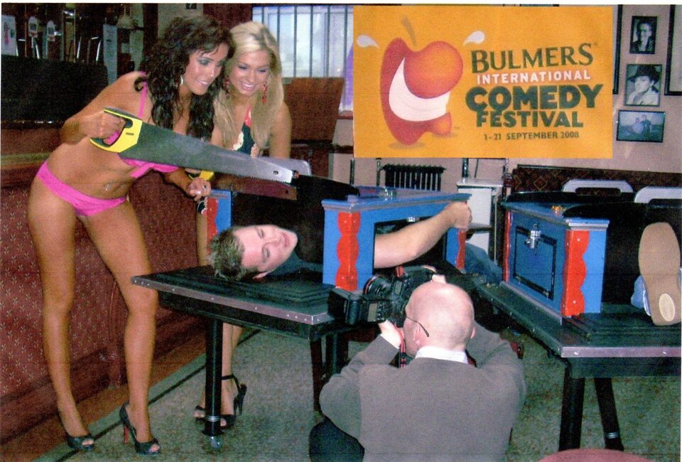 Festival comedy event performance